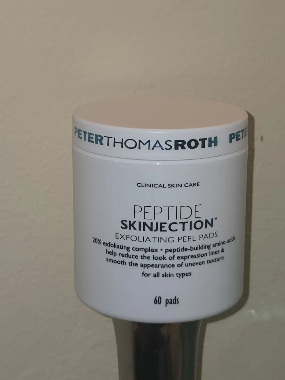 Peter Thomas Roth White Peptide Skinjection Exfoliating Peel Pads